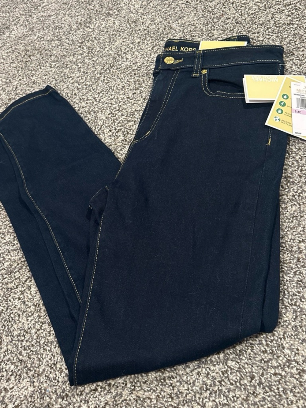 Michael Kors Women’s Dark Blue Skinny Jeans